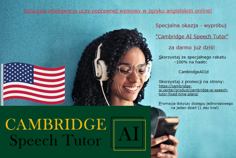 Sztuczna inteligencja uczy poprawnej wymowy w języku angielskim online